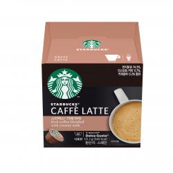스타벅스 카페라떼 by 네스카페 돌체구스토 캡슐커피, 10.1g, 12개
