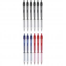 자바펜 0.3 나노라인 볼펜 검정 0.3mm 6p + 파랑 0.3mm 3p + 빨강 0.3mm 3p, 혼합색상, 1세트