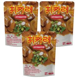 돌아온 한남동 휘카레 매운맛, 180g, 3개