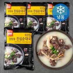 외갓집 장항동 진심 순대국 (냉동), 700g, 4개입