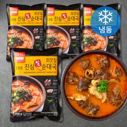 외갓집 장항동 진심 열 순대국 냉동 700g 4개입