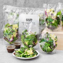 팜에이트 싱싱한 1일 1샐러드 키트 550g, 1세트
