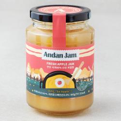 [로켓프레시] 안단잼 안단 사과 80% 신선 과일잼, 460g, 1개