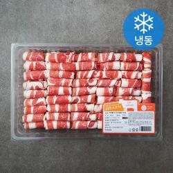 푸드랩플러스 미국산 돌돌말이 대패 우삼겹 냉동 800g 1개