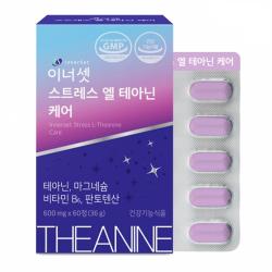 이너셋 스트레스 엘 테아닌 케어 36g, 60정, 1개