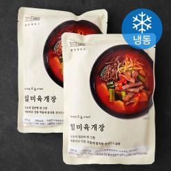 [로켓프레시] 일상적미식 일미 육개장 (냉동), 500g, 2개