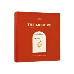 아이코닉 아카이브 씰북 띠부띠부씰 앨범, 01 Vermilion, 20매