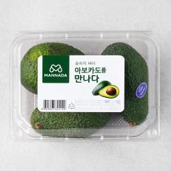 로켓프레시 만나다 페루산 아보카도 3입 550g 1개