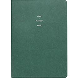 바이풀디자인 생각보관함 슬림 B5 2023 주간 다이어리, 클로버 그린