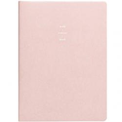 바이풀디자인 생각보관함 슬림 주간 다이어리 2023 A4, 스트로베리 밀크