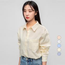 캐럿 여성 옥스퍼드 컴포트핏 셔츠