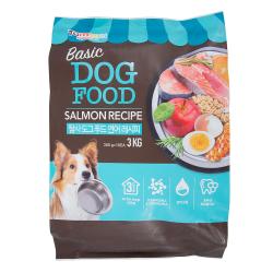 쿠팡 브랜드 탐사 6free 강아지 사료 연어 레시피 3kg 1개