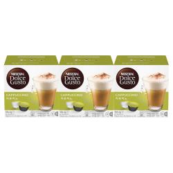 네스카페 돌체구스토 카푸치노 커피캡슐 6.3g X 24p + 밀크캡슐 17g X 24p 1세트