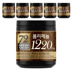 롯데제과 드림카카오 72% 86g 6개입