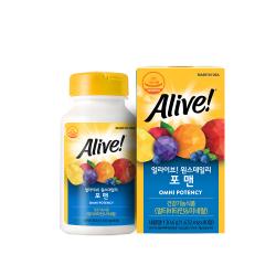 얼라이브 원스데일리 포맨 멀티비타민 80정 1개 130.6g