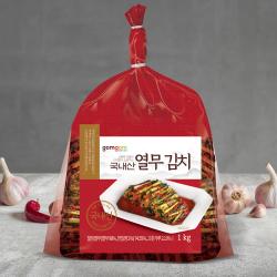곰곰 국내산 열무 김치 1kg 1개