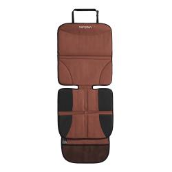 메리본 카시트 보호매트 논슬립 Isofix 설치가능 멜란지 브라운 1개