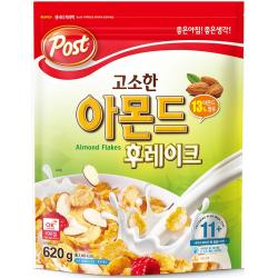 포스트 아몬드후레이크620g 620g 1개