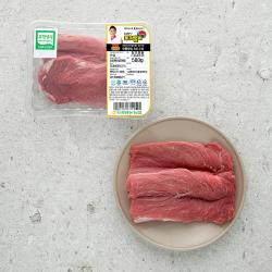 무항생제 인증 포크밸리 1등급이상 돼지 안심 장조림 / 카레용 냉장 500g 1팩
