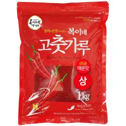복이네먹거리 고춧가루 조금매운맛 김치용 상 1kg 1개