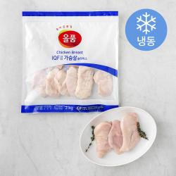 올품 닭가슴살 Iqf 냉동 2kg 1개
