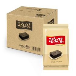 광천김 도시락 김, 5g, 64개
