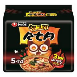 너구리 앵그리rta 121g 5개