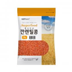 대구농산 깐렌틸콩 2kg 1개