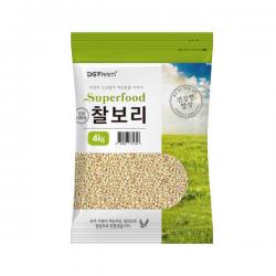 대구농산 2020년 햇곡 건강한밥상 국산 찰보리쌀 4kg 1개