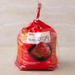 곰곰 국내산 포기 김치 냉장 2kg 1개