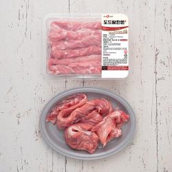 도드람한돈 1등급 등심꽃살 구이용 (냉장), 600g, 1개