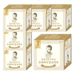 순작 청정지역 무주산 우리아이 첫 보리차 18티백, 6개