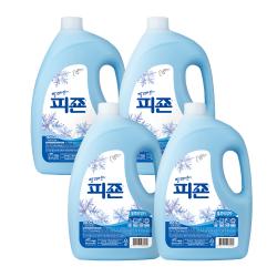 피죤 프리미엄 섬유유연제 블루비앙카 본품 3100ml 4개