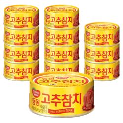 동원 고추 참치 85g 12개