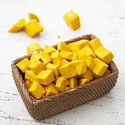 뉴질랜드 간편단호박 깍뚝썰기, 800g, 1개
