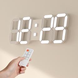 무아스 퓨어 39cm 슬림형 Led 벽시계 L 화이트