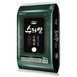더담은 우리미 수라쌀, 1개, 20kg(상등급)