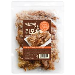 해맑은푸드 구운쥐포채 400g 1개