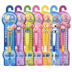 뽀로로 유아 칫솔세트 7p 혼합 색상 1세트