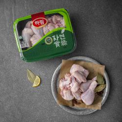 하림 자연실록 무항생제 닭 볶음용 냉장 1kg 1개