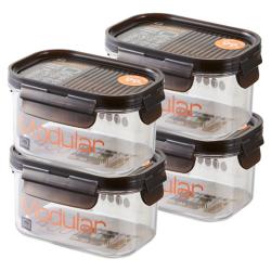 락앤락 비스프리 모듈러 직사각 450ml 4p Hpi402s4c 4개입 단품