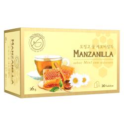 도밍고 스페인 하센다도 꿀 캐모마일차, 1.3g, 20개입