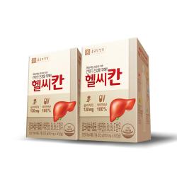종근당건강 헬씨칸 밀크씨슬 영양제 30캡슐 2개