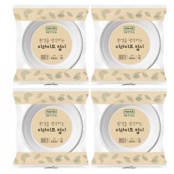 롯데이라이프 환경을 생각하는 이라이프 접시 230mm, 10개입, 4개