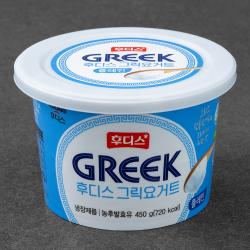 후디스 그릭요거트 플레인 450g 1개