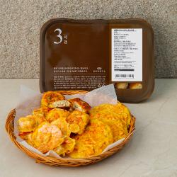 집반찬연구소 달콤옥수수전 140g + 새우전 60g + 동그랑땡 130g 1세트