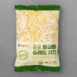 곰곰 트리플 슈레드 치즈 800g 1개