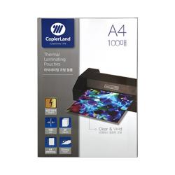 카피어랜드 코팅지 정전기방지 100mic A4 216 X 303 Mm 100개