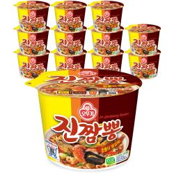 오뚜기 진짬뽕 컵라면 12개
