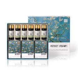 한삼인 기운담은 선물세트 + 쇼핑백, 홍기천 50ml x15포 + 홍삼기력 100ml x6병, 1세트